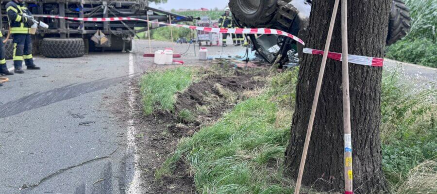 Ein schwerer Verkehrsunfall ereignete sich zwischen Wassel und Bilm